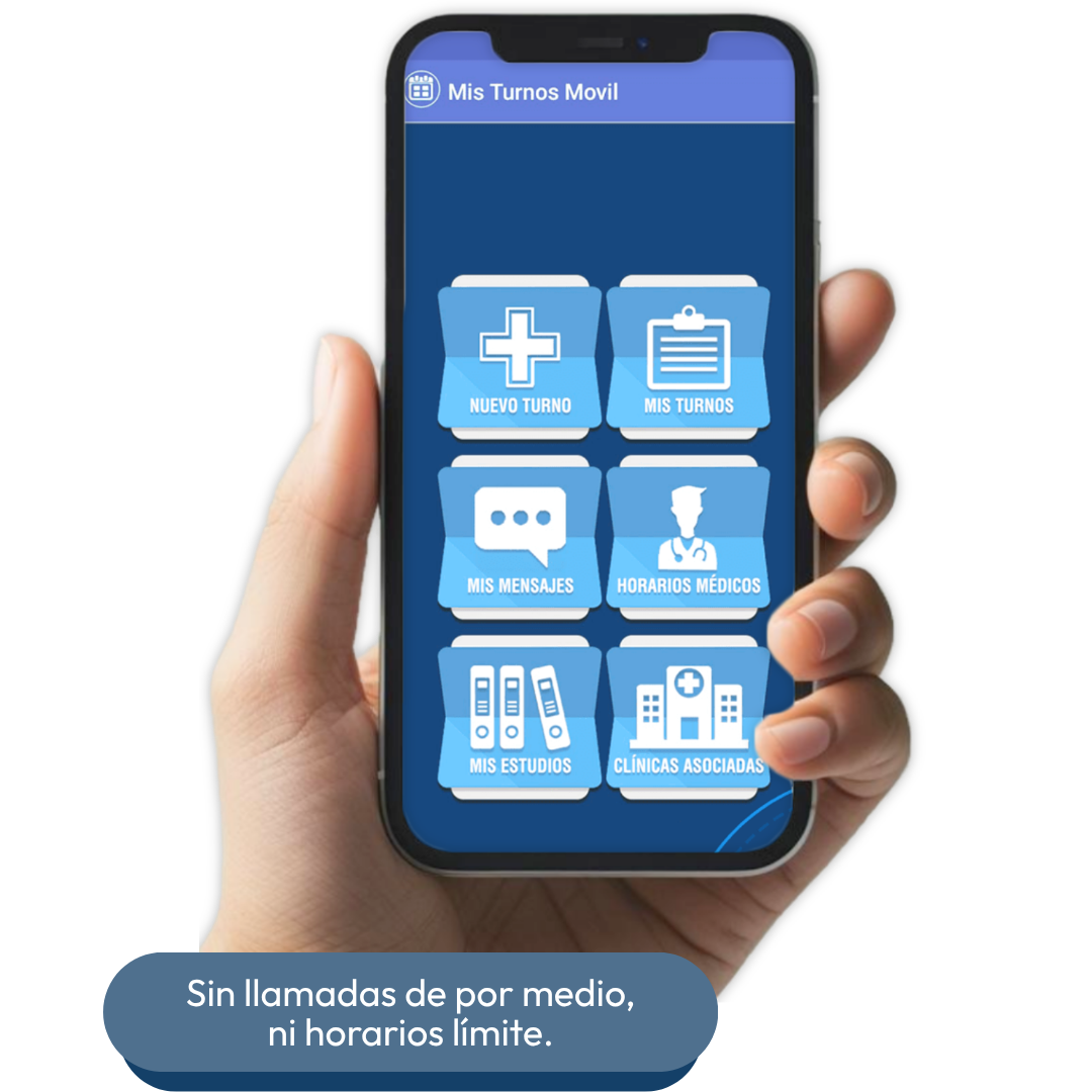 Mis turnos movil - turnero web para paciente
